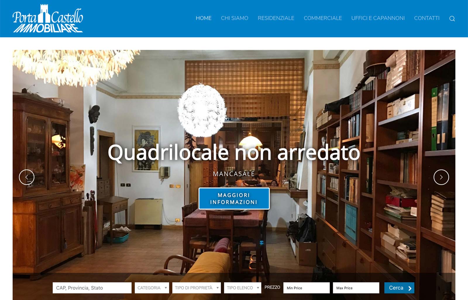 Immobiliare Porta Castello – Website